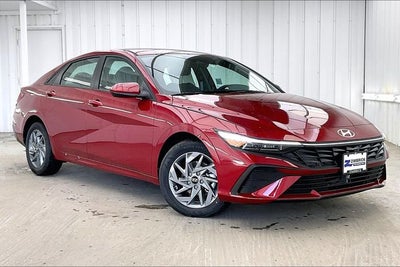 2026 Hyundai Elantra Hybrid Blue