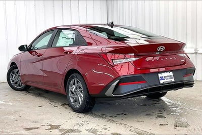 2026 Hyundai Elantra Hybrid Blue