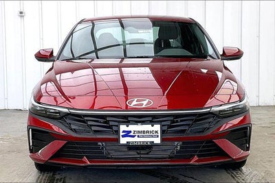 2026 Hyundai Elantra Hybrid Blue