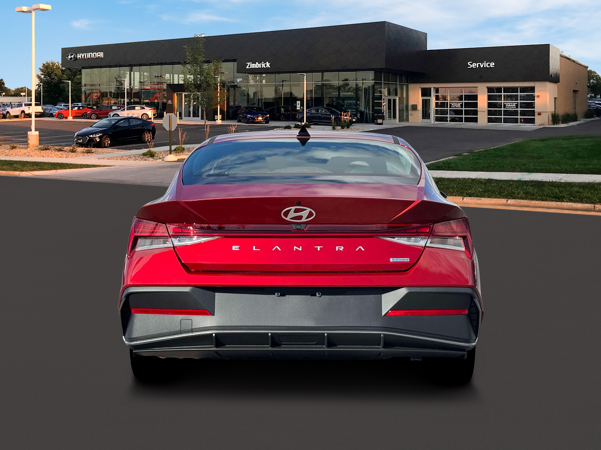 2026 Hyundai Elantra Hybrid Blue