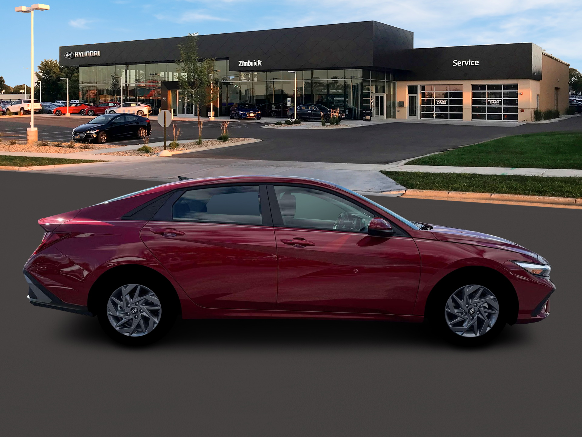 2026 Hyundai Elantra Hybrid Blue