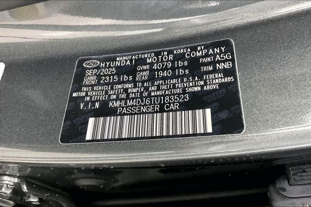 2026 Hyundai Elantra Hybrid Blue