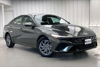 2026 Hyundai Elantra Hybrid Blue