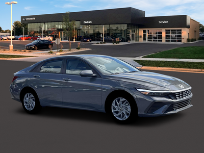 2026 Hyundai Elantra Hybrid Blue