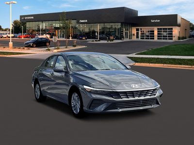 2026 Hyundai Elantra Hybrid Blue