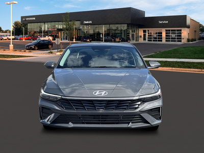 2026 Hyundai Elantra Hybrid Blue