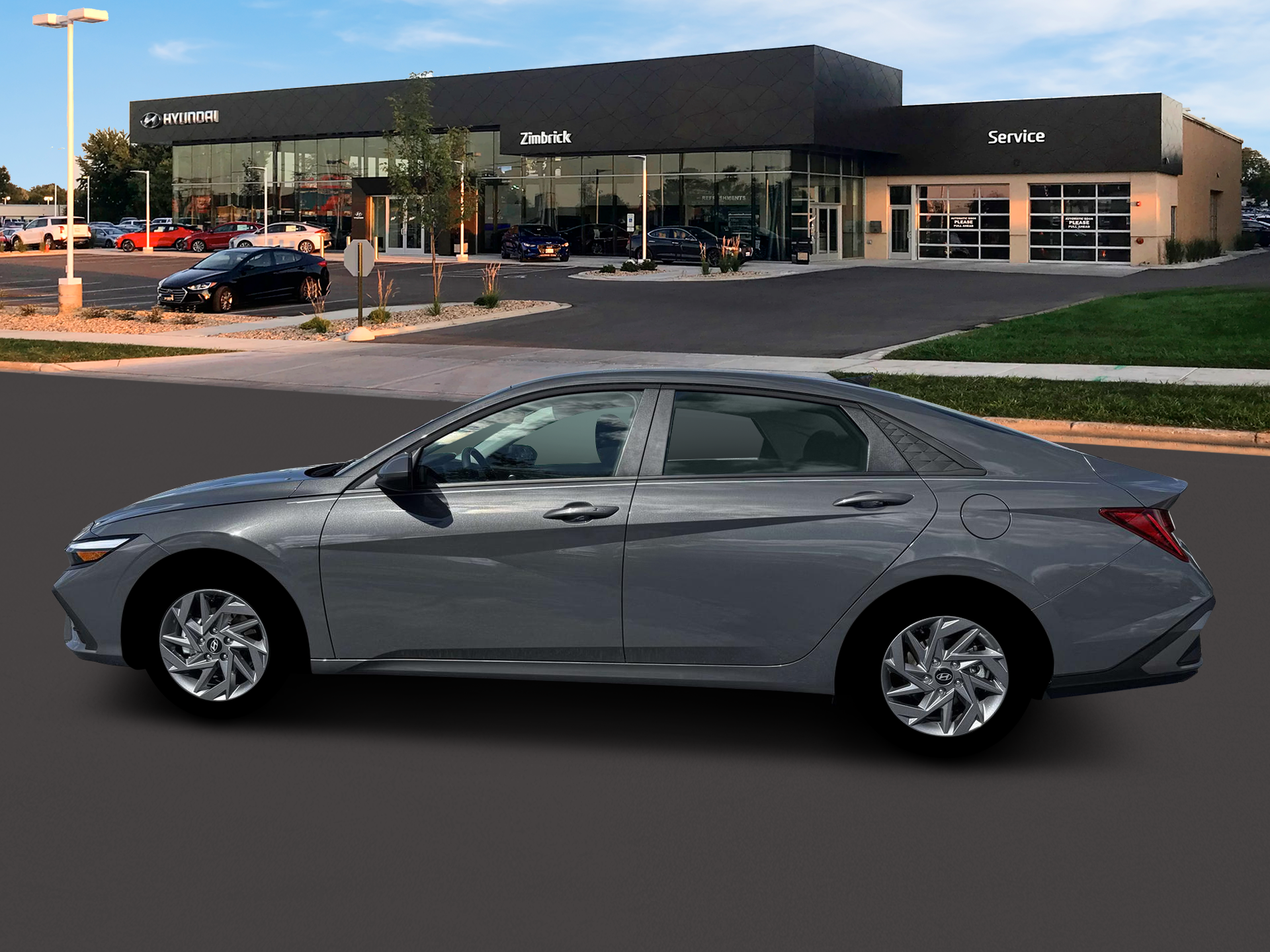 2026 Hyundai Elantra Hybrid Blue