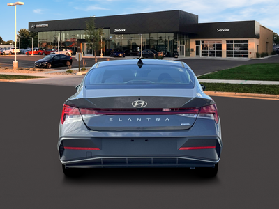 2026 Hyundai Elantra Hybrid Blue