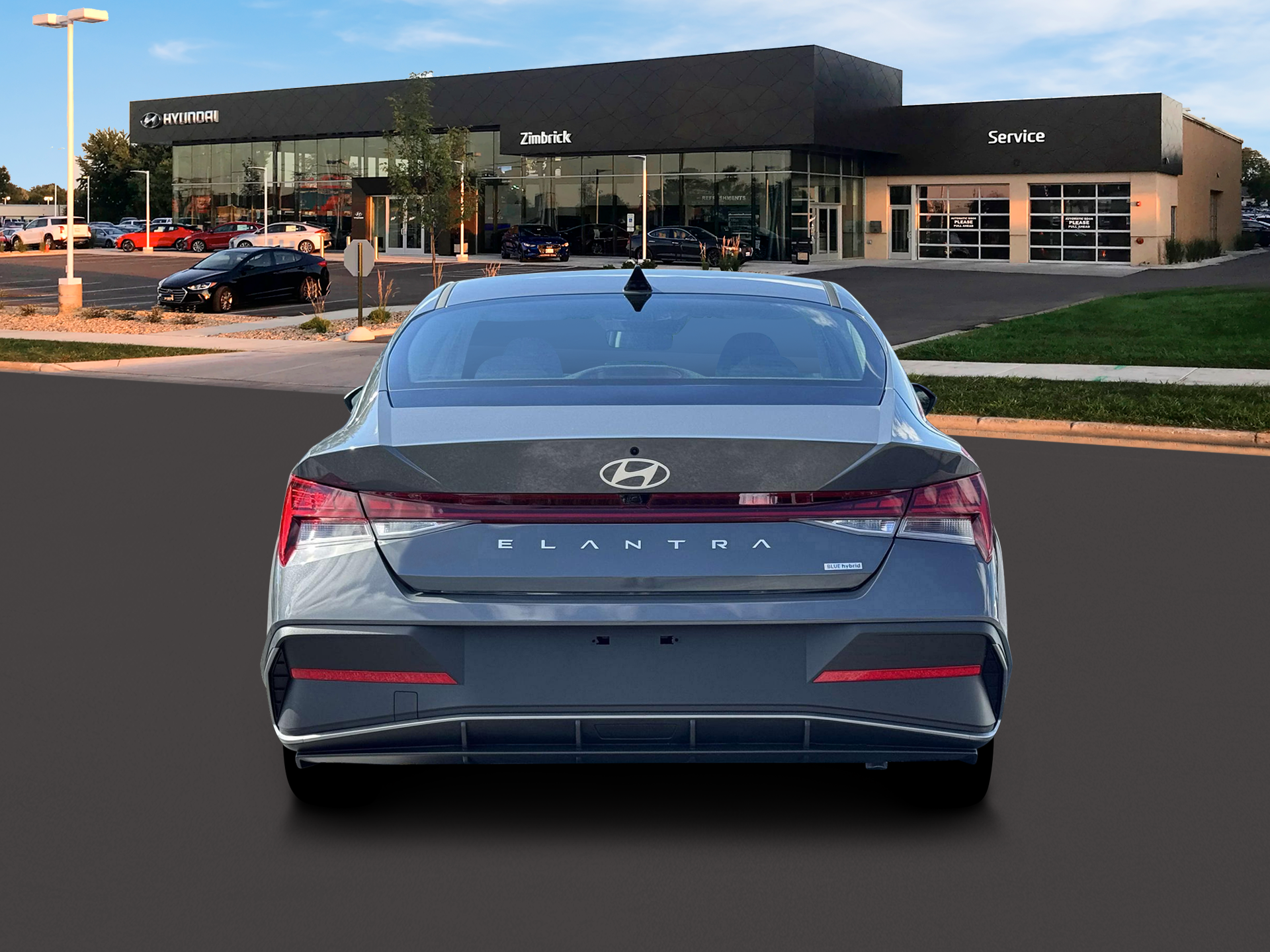 2026 Hyundai Elantra Hybrid Blue