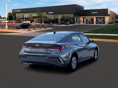 2026 Hyundai Elantra Hybrid Blue