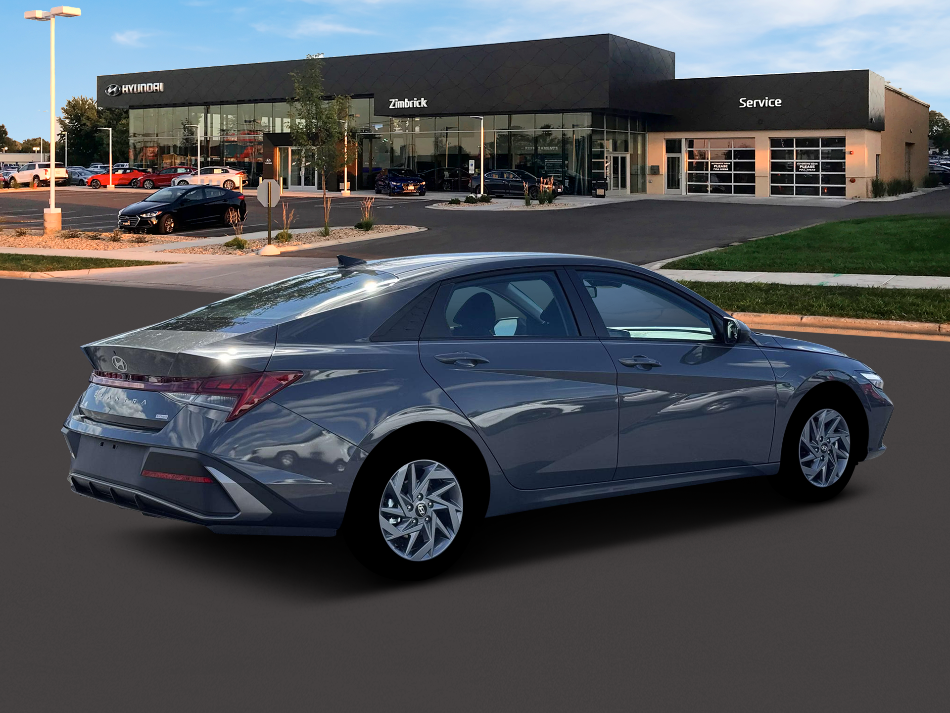 2026 Hyundai Elantra Hybrid Blue