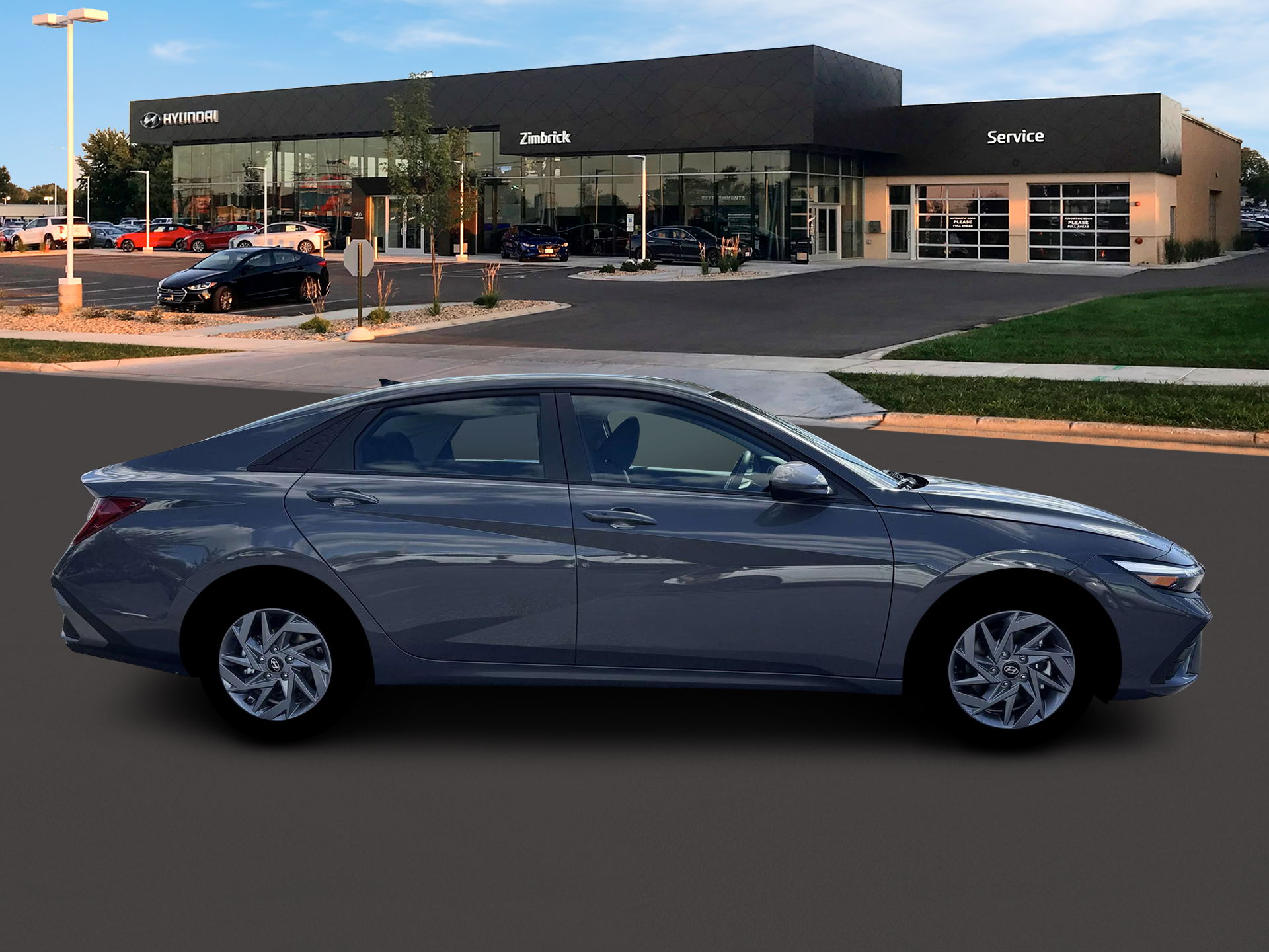 2026 Hyundai Elantra Hybrid Blue