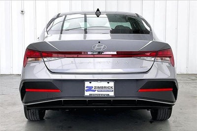 2026 Hyundai Elantra Hybrid Blue