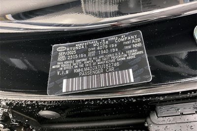 2026 Hyundai Elantra Hybrid Blue