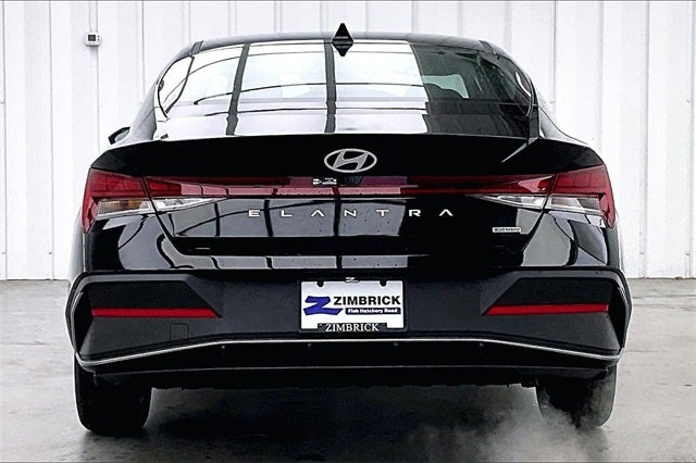 2026 Hyundai Elantra Hybrid Blue