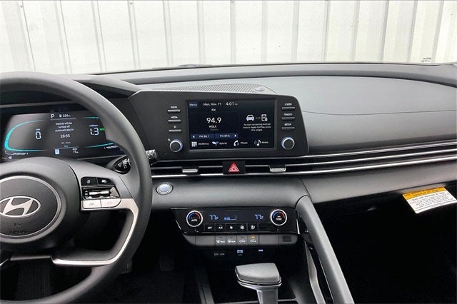 2026 Hyundai Elantra Hybrid Blue