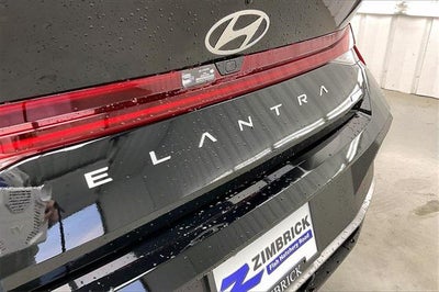 2026 Hyundai Elantra Hybrid Blue