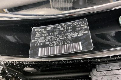 2026 Hyundai Elantra Hybrid Blue