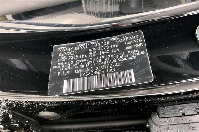 2026 Hyundai Elantra Hybrid Blue