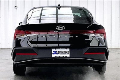 2026 Hyundai Elantra Hybrid Blue
