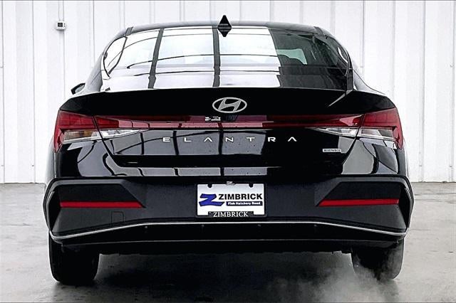 2026 Hyundai Elantra Hybrid Blue