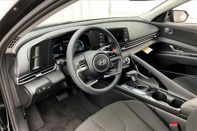 2026 Hyundai Elantra Hybrid Blue