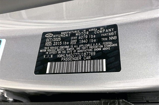 2026 Hyundai Elantra Hybrid Limited