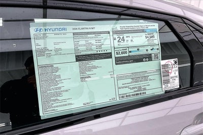 2026 Hyundai Elantra N Sedan