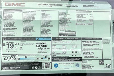 2026 GMC Canyon Denali