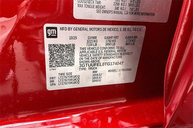 2026 GMC Sierra 1500 AT4X