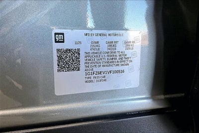 2027 Chevrolet Bolt RS