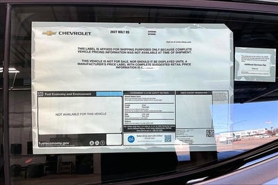 2027 Chevrolet Bolt RS