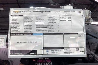 2025 Chevrolet Silverado 3500 HD Chassis Cab Work Truck