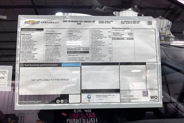 2025 Chevrolet Silverado 3500 HD Chassis Cab Work Truck