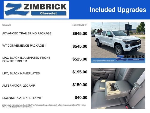 2025 Chevrolet Colorado WT/LT