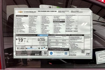 2026 Chevrolet Colorado LT