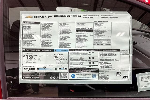 2026 Chevrolet Colorado LT