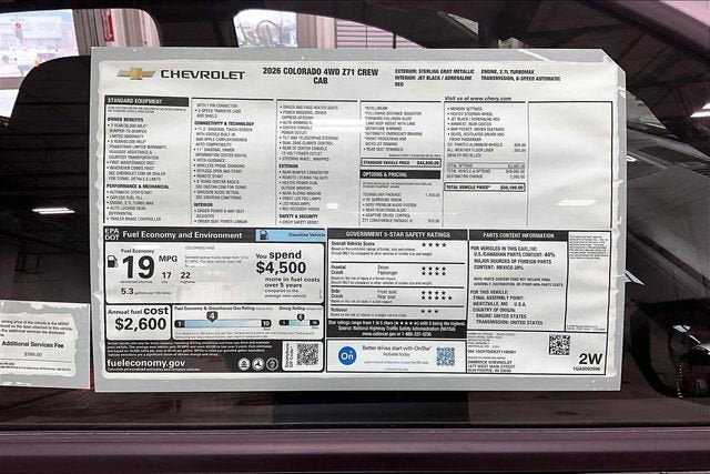 2026 Chevrolet Colorado Z71