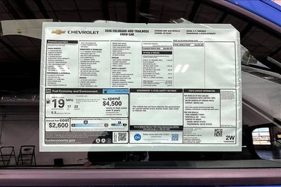 2026 Chevrolet Colorado Trail Boss