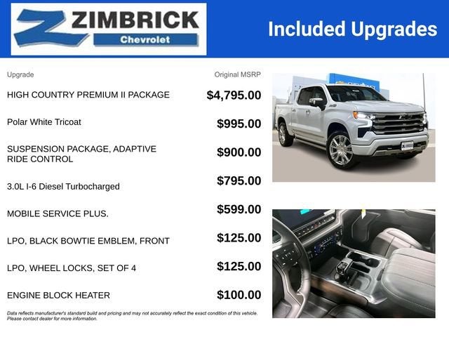 2026 Chevrolet Silverado 1500 High Country