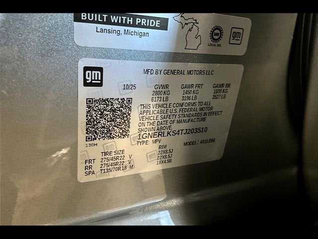 2026 Chevrolet Traverse RS