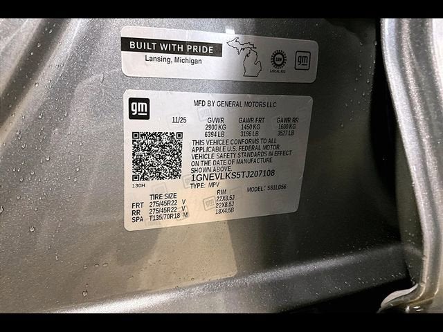 2026 Chevrolet Traverse RS