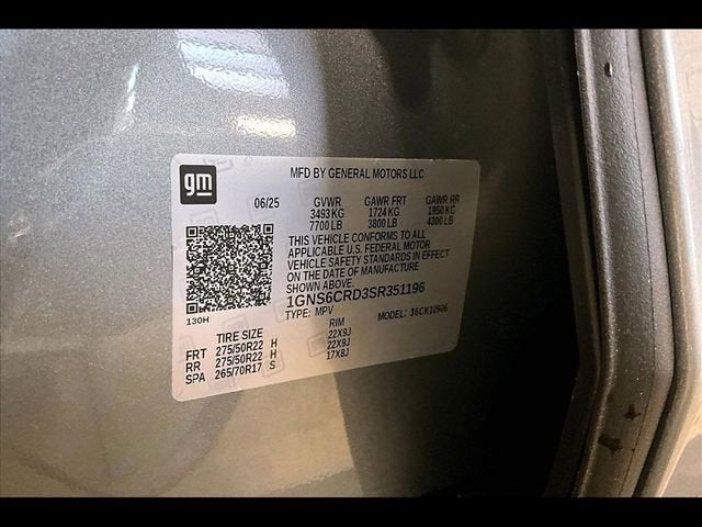 2025 Chevrolet Suburban LT