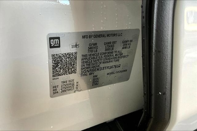 2026 Chevrolet Suburban RST