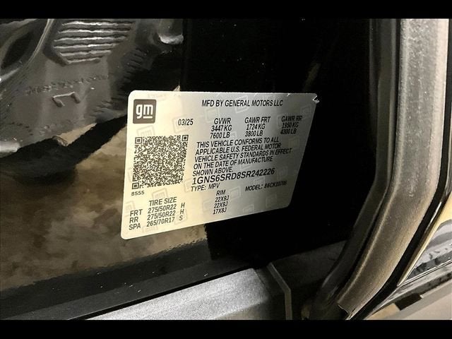 2025 Chevrolet Tahoe Premier