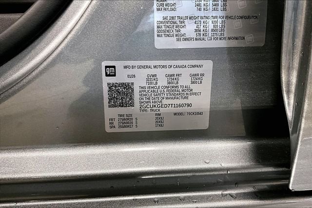 2026 Chevrolet Silverado 1500 LTZ