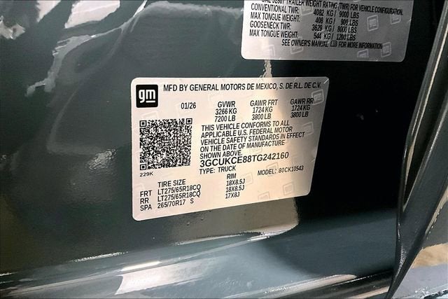 2026 Chevrolet Silverado 1500 Custom Trail Boss