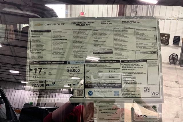 2026 Chevrolet Silverado 1500 LT Trail Boss