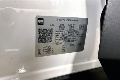 2026 Chevrolet Trax 2RS