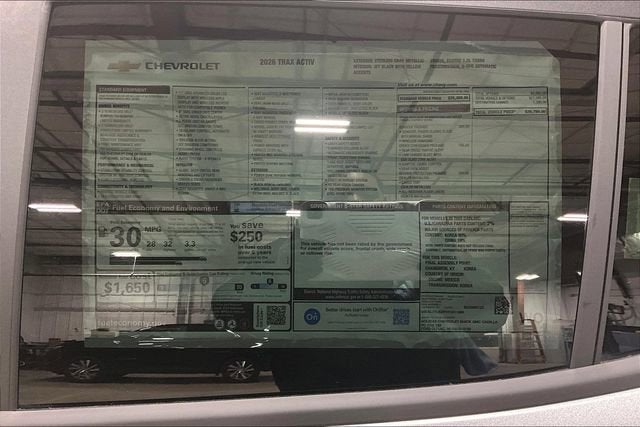2026 Chevrolet Trax ACTIV